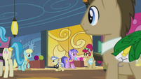 Dr. Hooves at the bowling center S5E9
