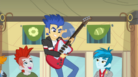 Flash joins in on guitar EG