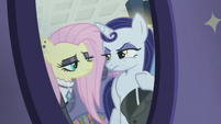 Goth Fluttershy insulting Moonlight Raven S8E4