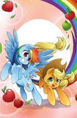 MLP The Manga Vol. 3 cover textless