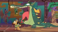 Quibble and Cipactli "this is real" S6E13