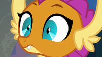 Smolder in wide-eyed shock S8E22