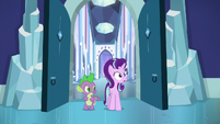 Starlight and Spike sees Pinkie chasing Flurry Heart S6E2