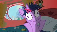 Would Twilight get over with her fears and stop looking crazy?