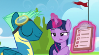 Twilight points at Sky's poor practice marks S6E24