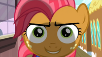 The new "stare" master... Fluttershy's got a new rival. XD