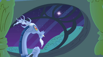 Discord looking at a star S4E11