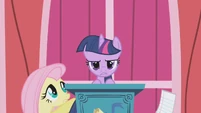 "Now, if I could just finish my speech without being inter-" "Twilight?" "-rupted..."