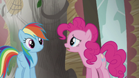 Pinkie "No wonder Twilight's book ended with the coronation of King Guto" S5E8