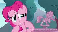 Pinkie Pie restraining her anger S8E3