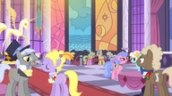 Ponies at the gala S1E26