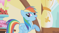 Rainbow Dash laughing "priceless" S1E05