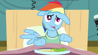 Rainbow Dash weird face S02E16