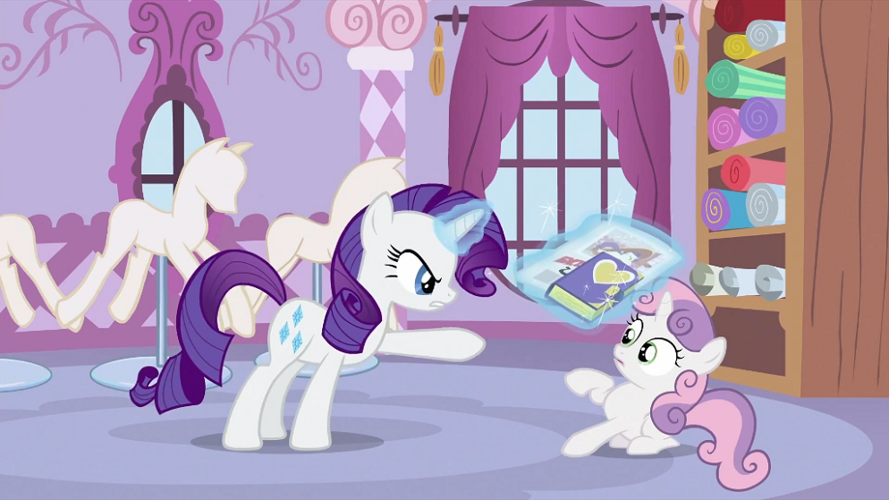 my little pony friendship is magic rarity and sweetie belle