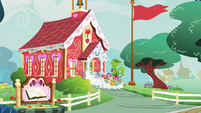 Considering Ponyville's population, shouldn't the school be larger?