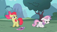 Apple Bloom looks mighty disappointed.