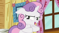 Sweetie Belle looking sinister S3E06