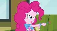 Pinkie Pie "that would include the Dazzlings" EG2