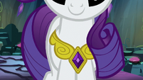 Rarity wearing the element of generosity S7E26