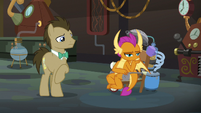 Smolder bored of Dr. Hooves' field trip S9E20