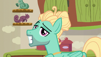 Zephyr Breeze grinning confidently S6E11