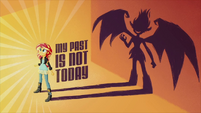 'My Past is Not Today' animated short title card EG2