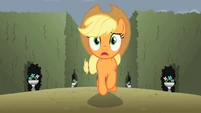 Applejack running off into uncharted territory.