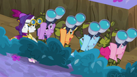 Everypony watching above undercover S2E21