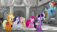 Mane Six follow Petunia's movements MLPRR