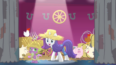 Rarity introduces new festival theme S4E13.png