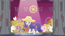 Rarity introduces new festival theme S4E13.png