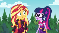 Sunset and Twilight looking for Pinkie EGSBP