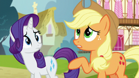 Applejack "looked like a hose" S5E22