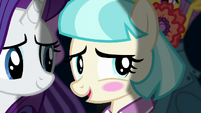 Coco Pommel blushing with pride S5E16