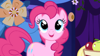 Pinkie Pie guessing the identity of Nightmare Moon S1E1