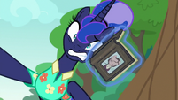 Princess Luna gets yanked screen left S9E13