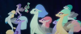 Seaponies listen to Princess Skystar sing MLPTM