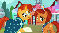 Sunburst apologizing to Stellar Flare S8E8