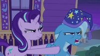 "[through very gritted teeth] That even Trixie's made mistakes."