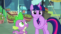 Twilight Sparkle thinking of another idea S8E18