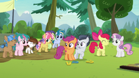 Crusaders and campers encouraging Rumble S7E21
