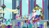 Princess Luna, at the coronation for Twilight.