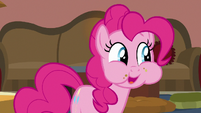 Pinkie "already ate all the free mini muffins" S7E18