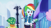 Rainbow Dash "my spirit's a fighter" EGDS42