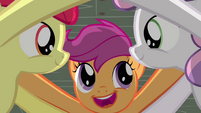 Scootaloo 'She can ride on this summer's Summer Harvest Parade float' S3E04