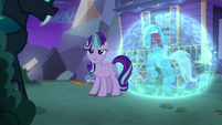 Starlight Glimmer looking at Thorax S6E25