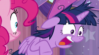 Twilight lets out a crazed exhale S9E16