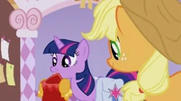 "Oh, so very sorry to trouble you, Rarity, but I need a quick favor."