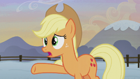 Applejack "please tell us what's goin' on" S5E20
