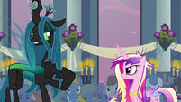 Chrysalis with the real Cadance.